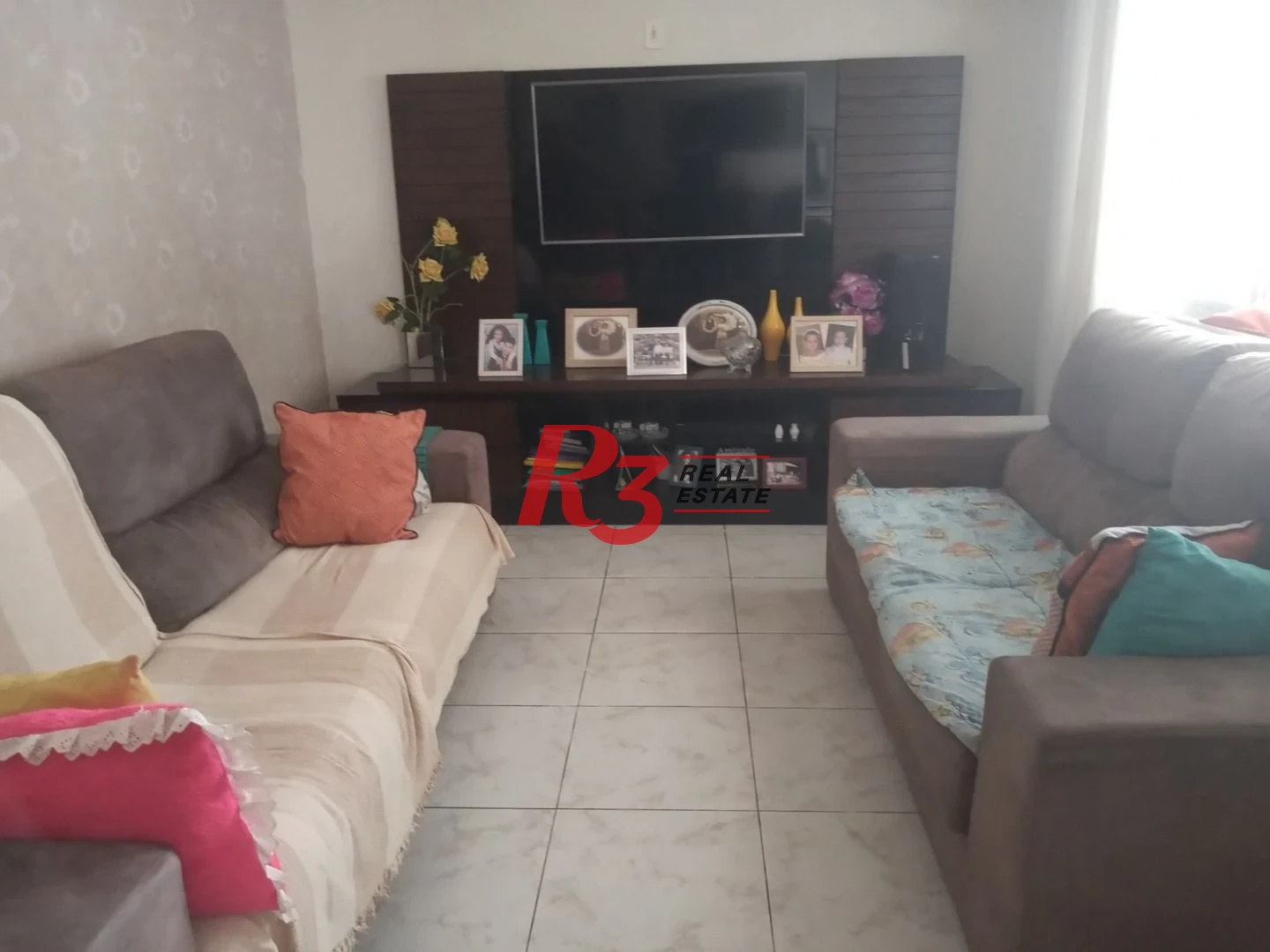 Casa com 3 dormitórios, 103 m² - venda no bairro Marapé - Santos/SP
