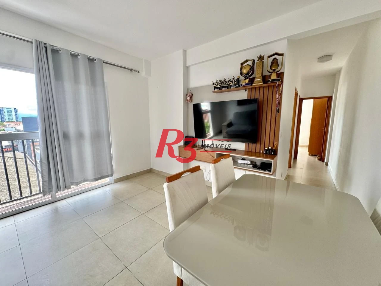 Apartamento com 2 dormitórios para alugar, 67 m² por R$ 4.200,00/mês - Encruzilhada - Santos/SP