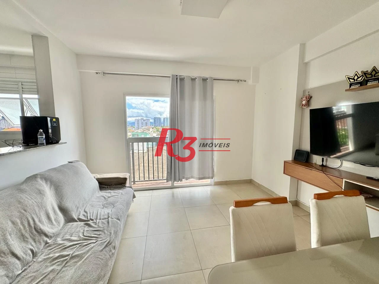 Apartamento com 2 dormitórios para alugar, 67 m² por R$ 4.200,00/mês - Encruzilhada - Santos/SP