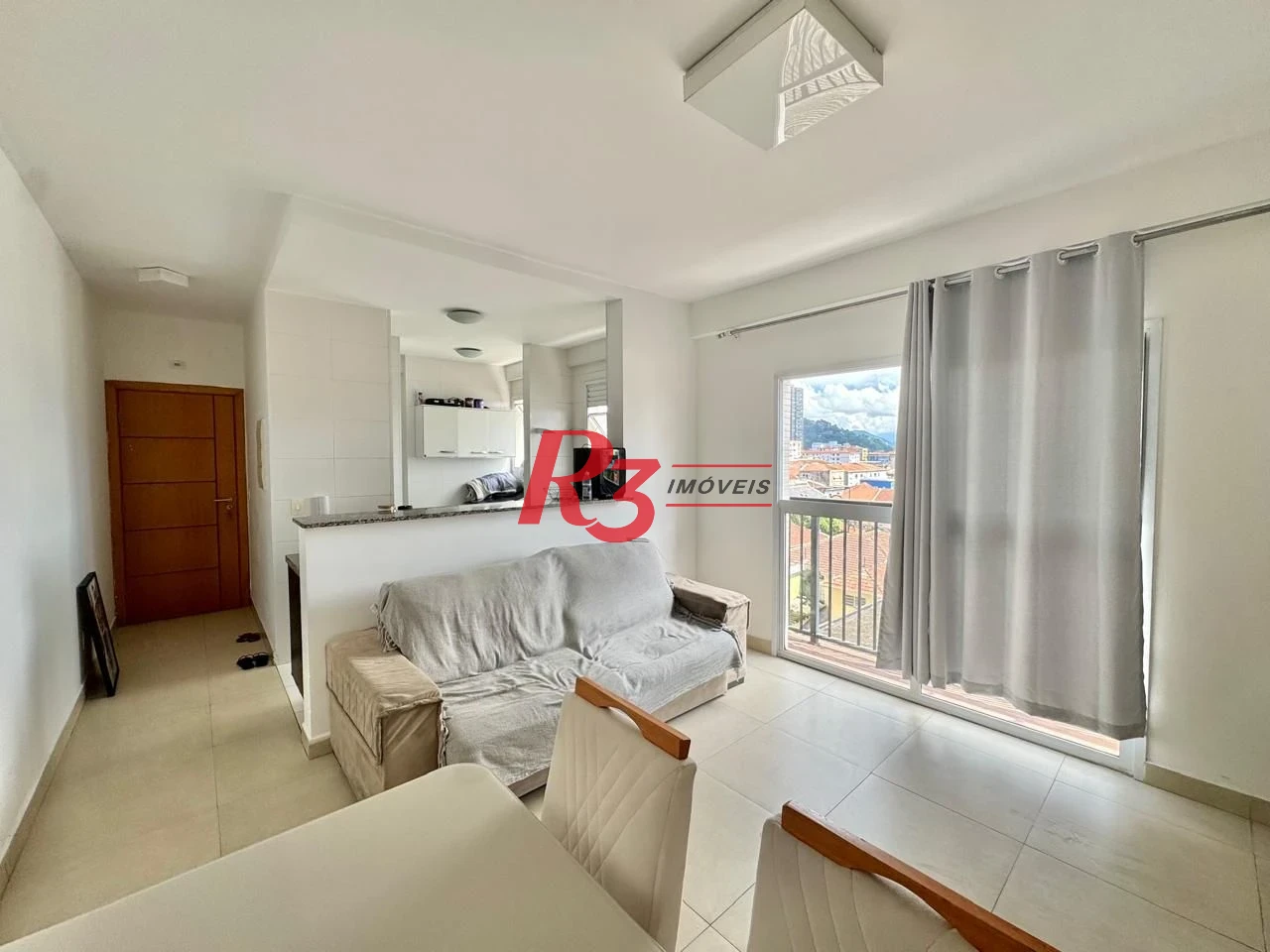 Apartamento com 2 dormitórios para alugar, 67 m² por R$ 4.200,00/mês - Encruzilhada - Santos/SP
