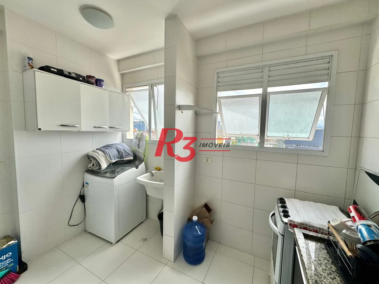Apartamento com 2 dormitórios para alugar, 67 m² por R$ 4.200,00/mês - Encruzilhada - Santos/SP