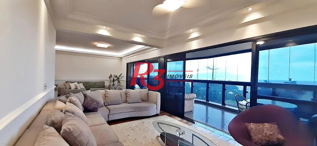 Apartamento à venda, 254 m² por R$ 3.000.000,00 - Pompéia - Santos/SP
