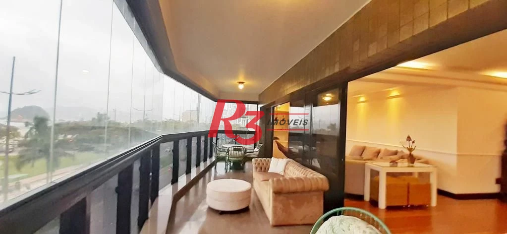 Apartamento à venda, 254 m² por R$ 3.000.000,00 - Pompéia - Santos/SP