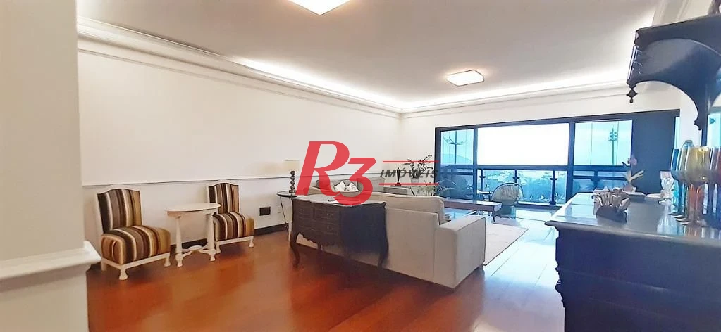 Apartamento à venda, 254 m² por R$ 3.000.000,00 - Pompéia - Santos/SP