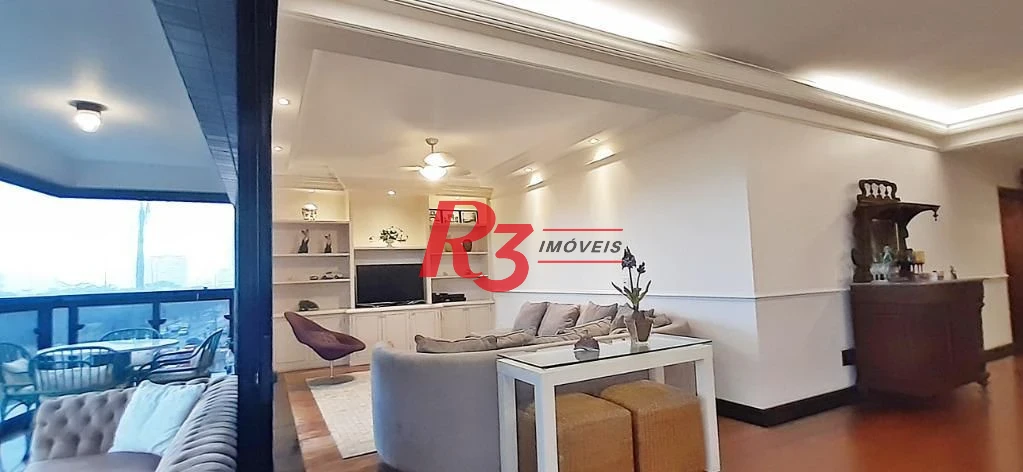 Apartamento à venda, 254 m² por R$ 3.000.000,00 - Pompéia - Santos/SP