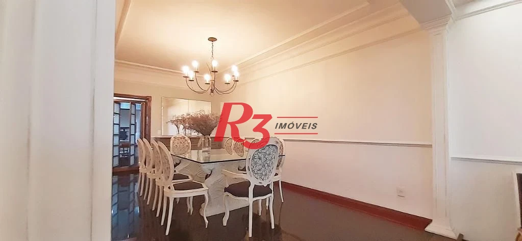 Apartamento à venda, 254 m² por R$ 3.000.000,00 - Pompéia - Santos/SP