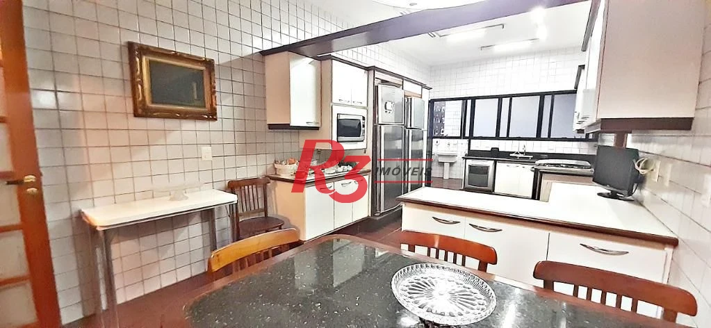 Apartamento à venda, 254 m² por R$ 3.000.000,00 - Pompéia - Santos/SP