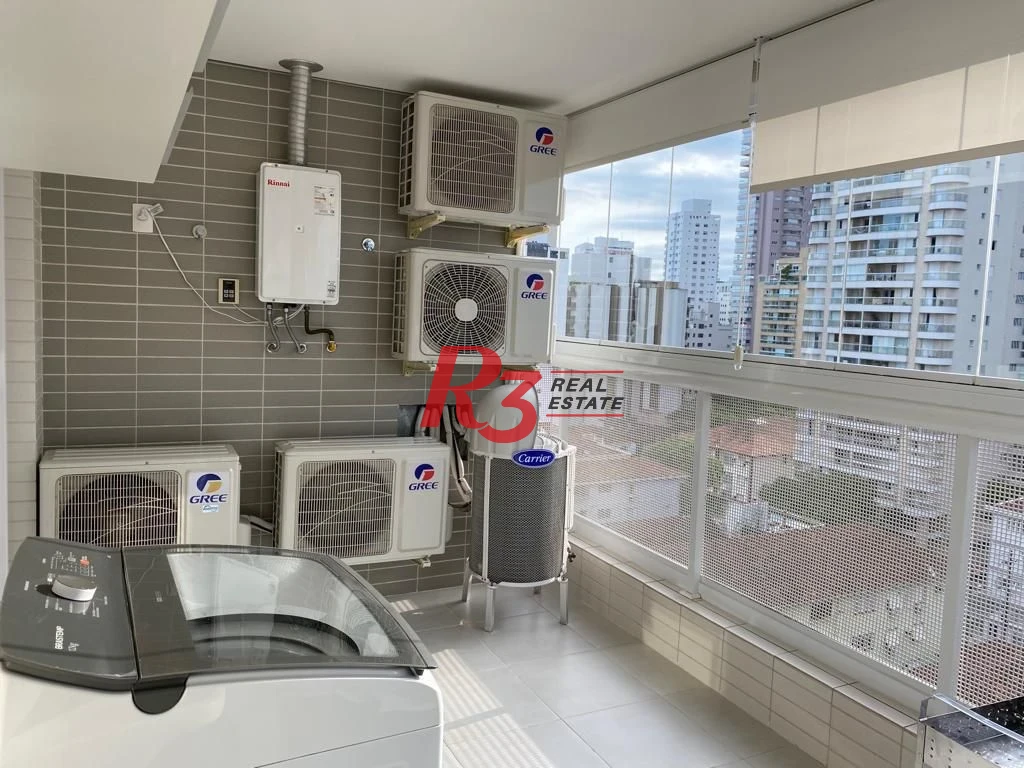 Apartamento à venda, 127 m² por R$ 1.950.000,00 - Boqueirão - Santos/SP