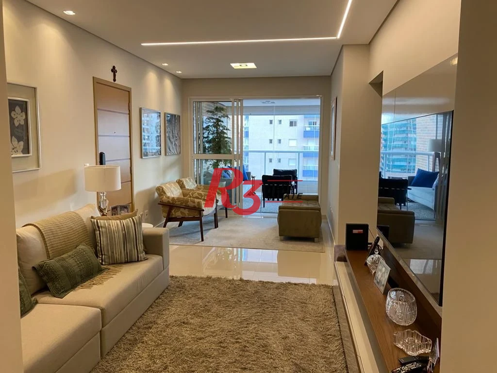 Apartamento à venda, 127 m² por R$ 1.950.000,00 - Boqueirão - Santos/SP