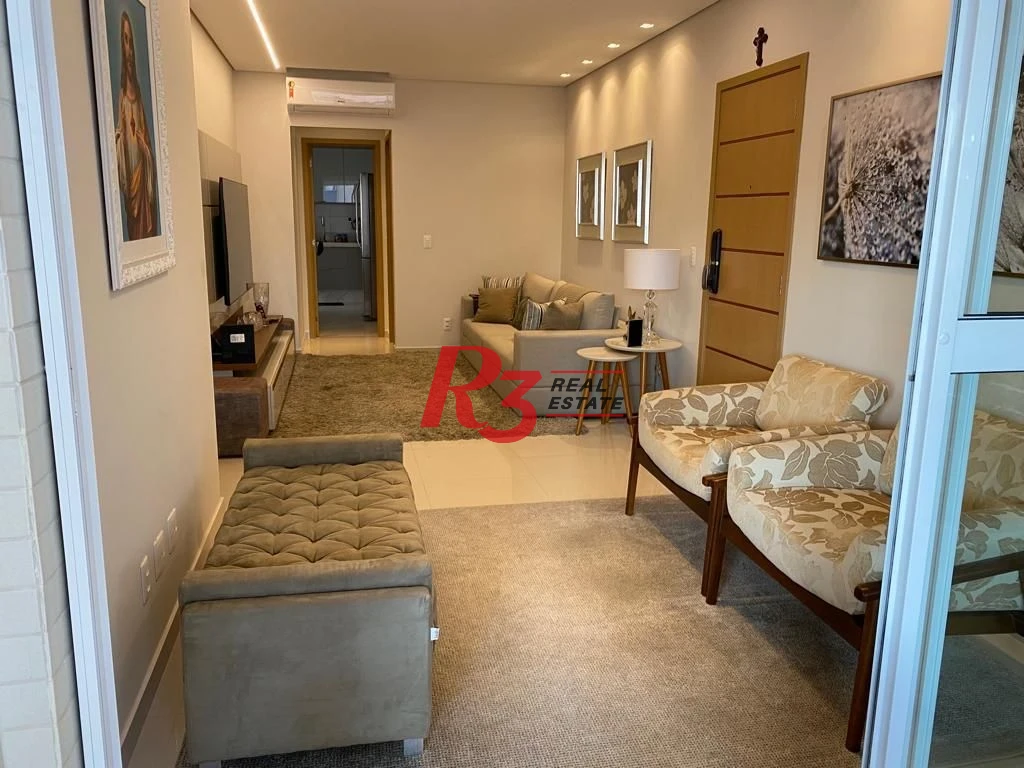 Apartamento à venda, 127 m² por R$ 1.950.000,00 - Boqueirão - Santos/SP
