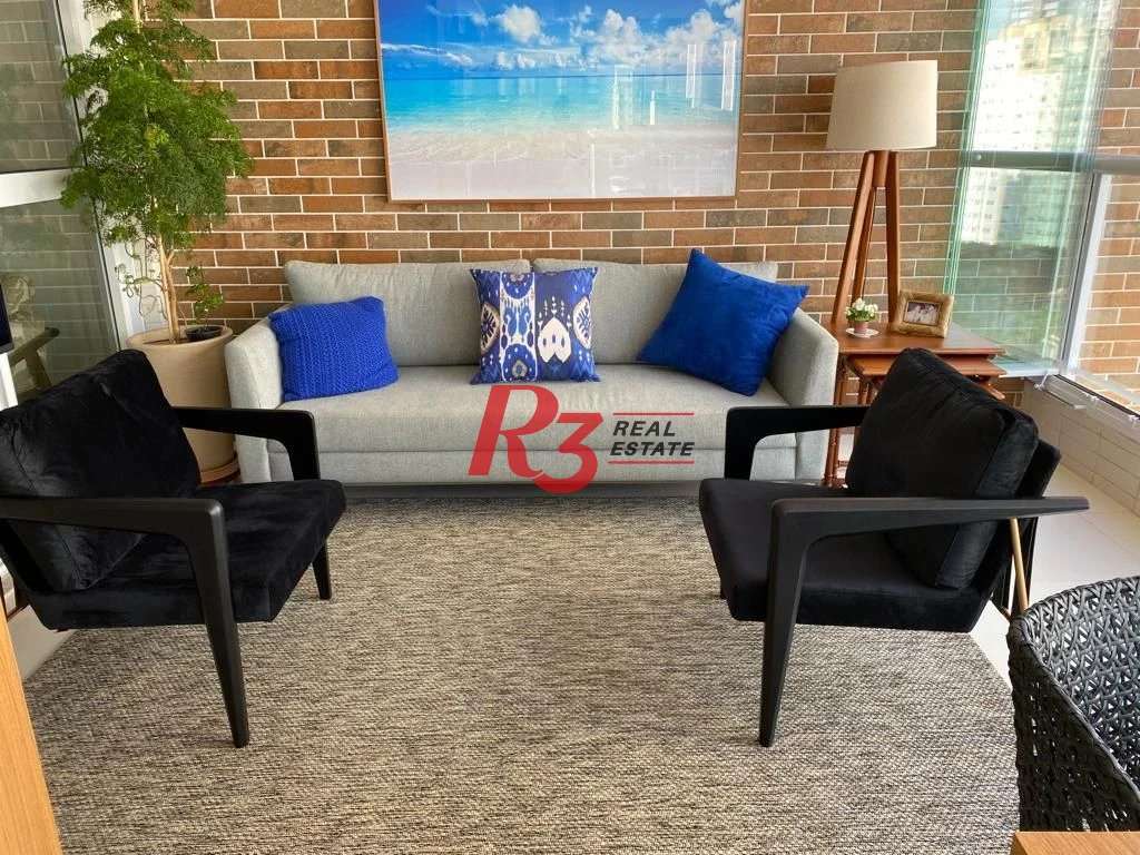 Apartamento à venda, 127 m² por R$ 1.950.000,00 - Boqueirão - Santos/SP