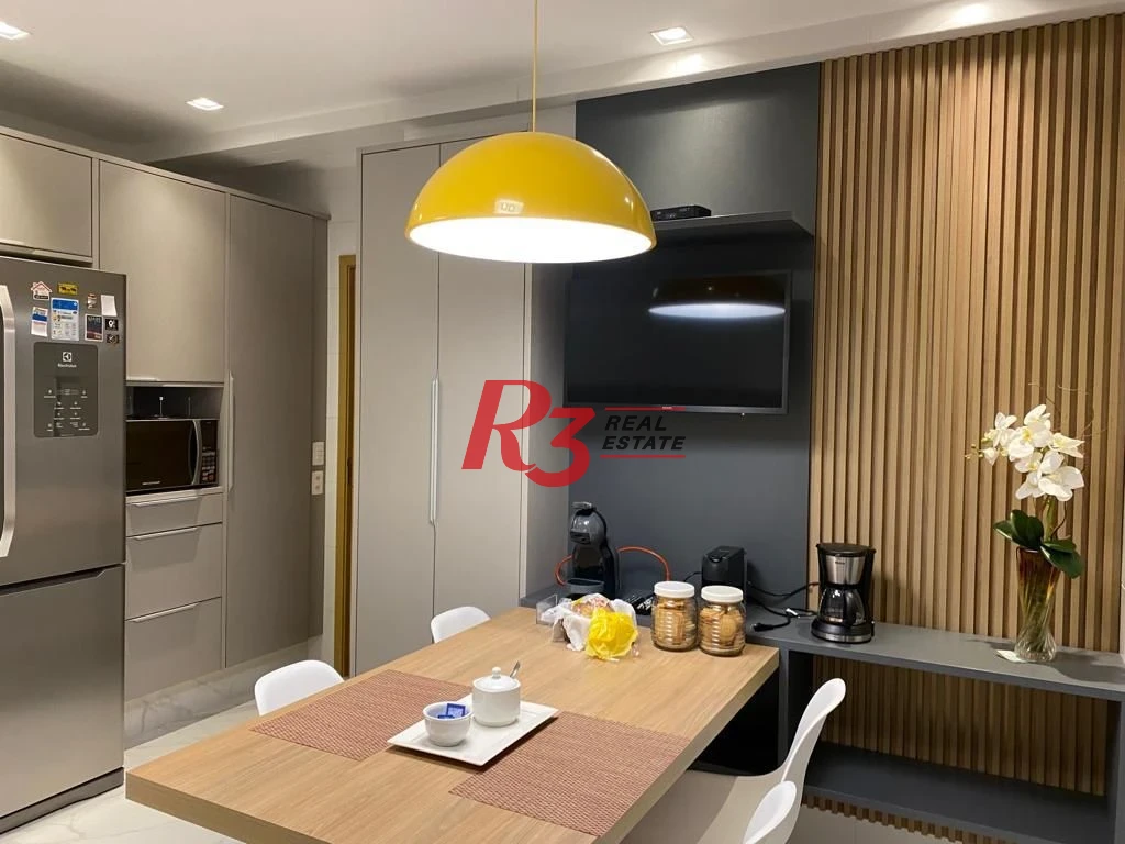 Apartamento à venda, 127 m² por R$ 1.950.000,00 - Boqueirão - Santos/SP