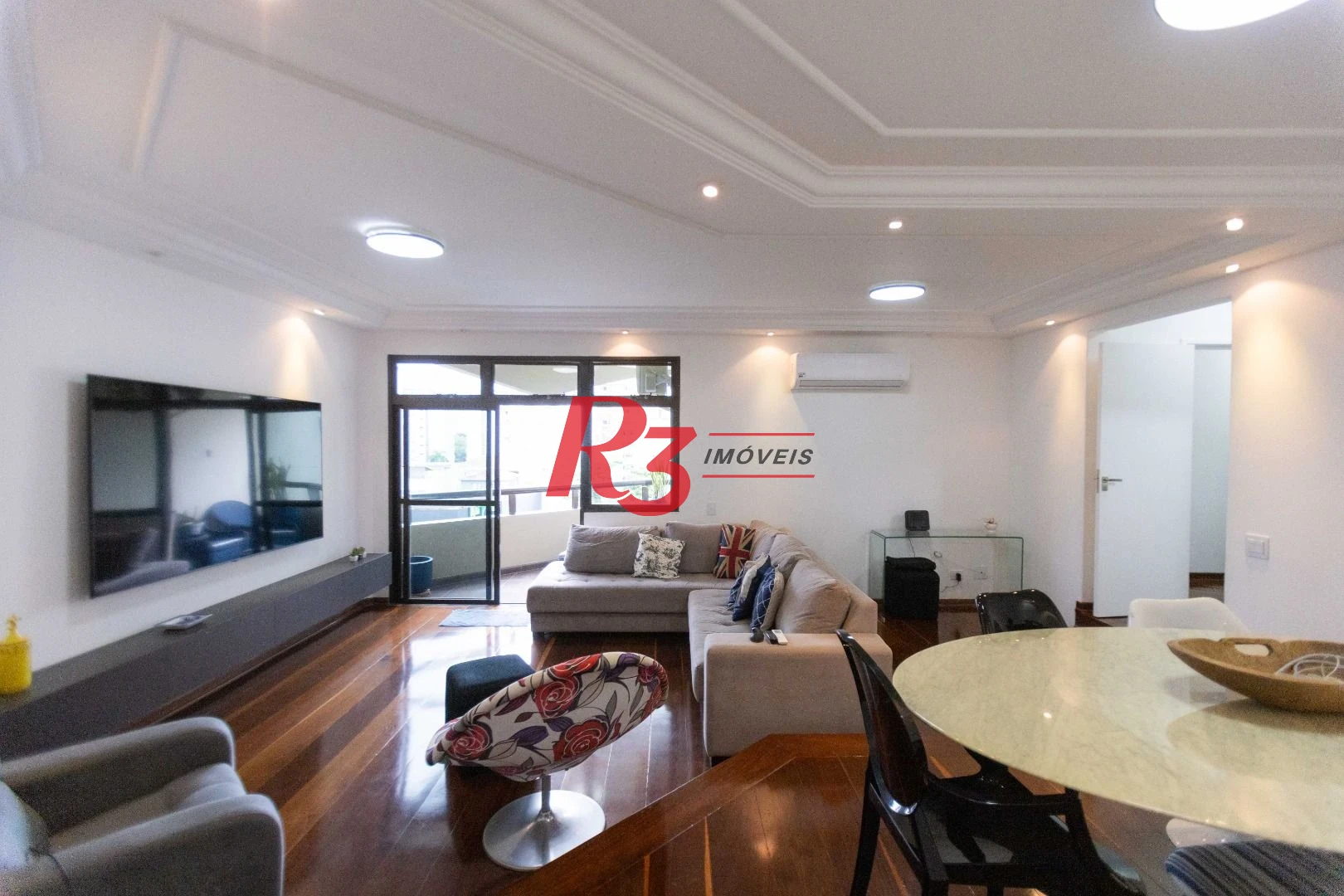 Apartamento com 4 dormitórios à venda, 174 m² por R$ 1.600.000,00 - Aparecida - Santos/SP