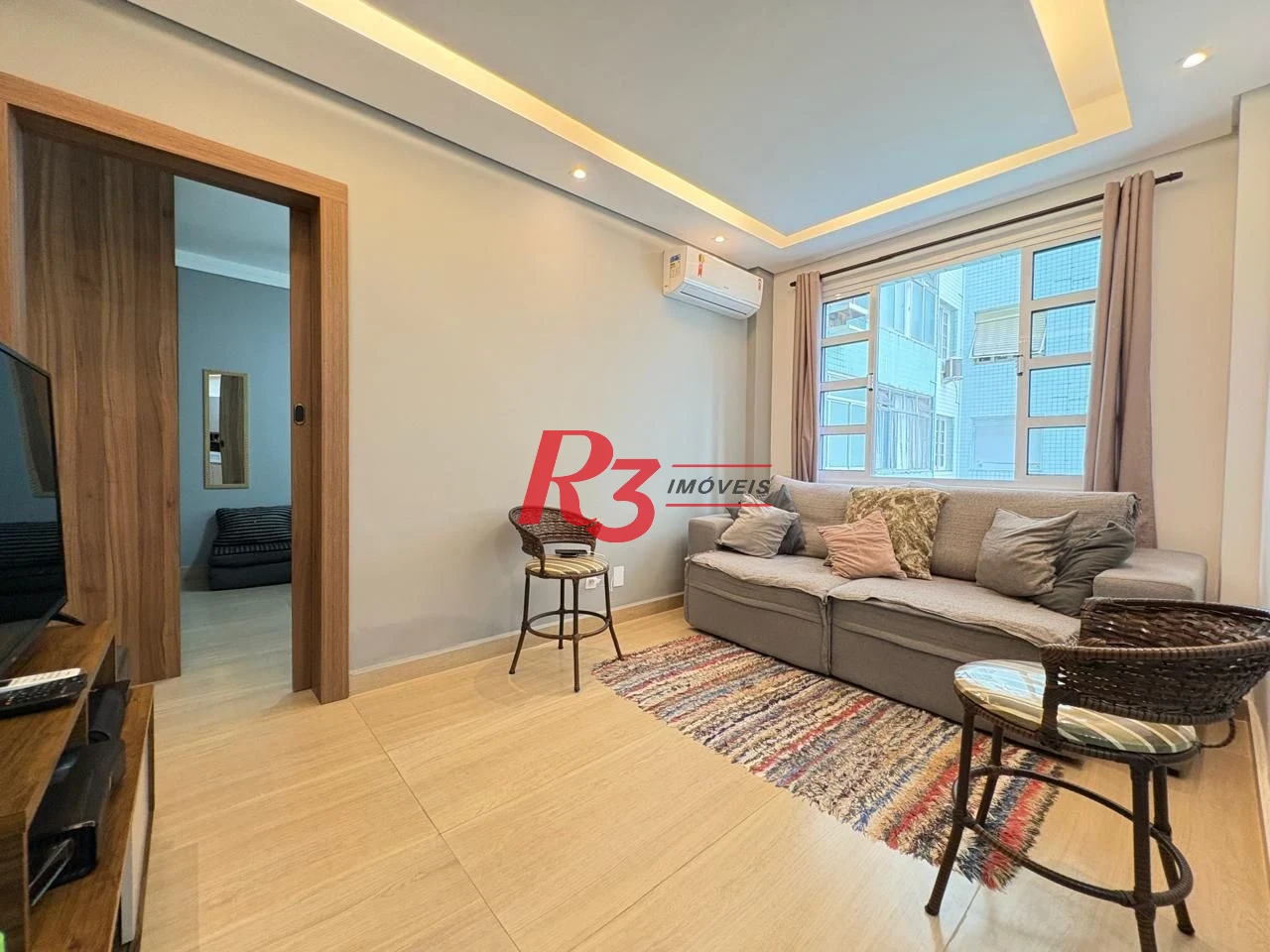 Apartamento à venda, 48 m² por R$ 427.000,00 - José Menino - Santos/SP