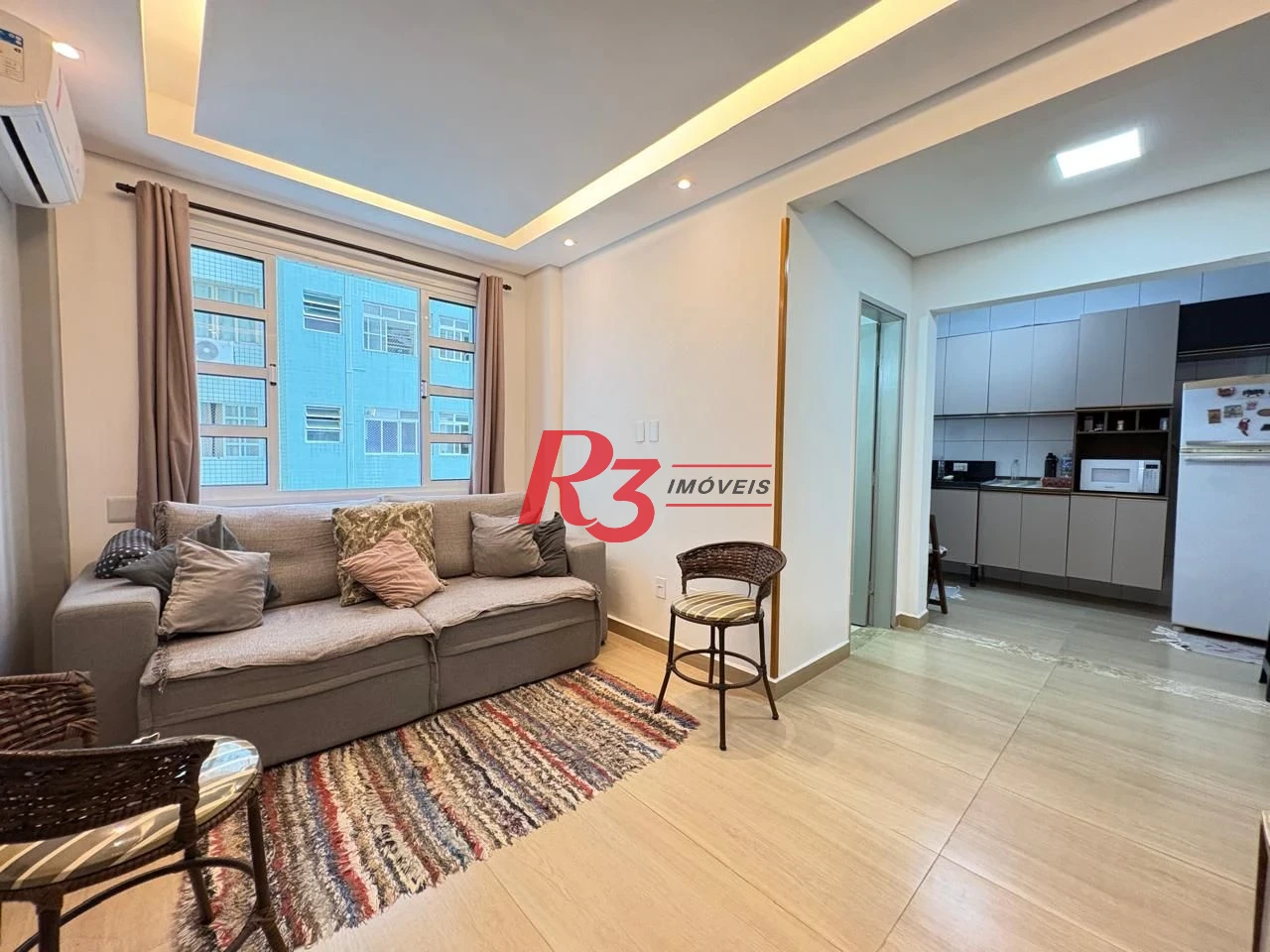 Apartamento à venda, 48 m² por R$ 427.000,00 - José Menino - Santos/SP
