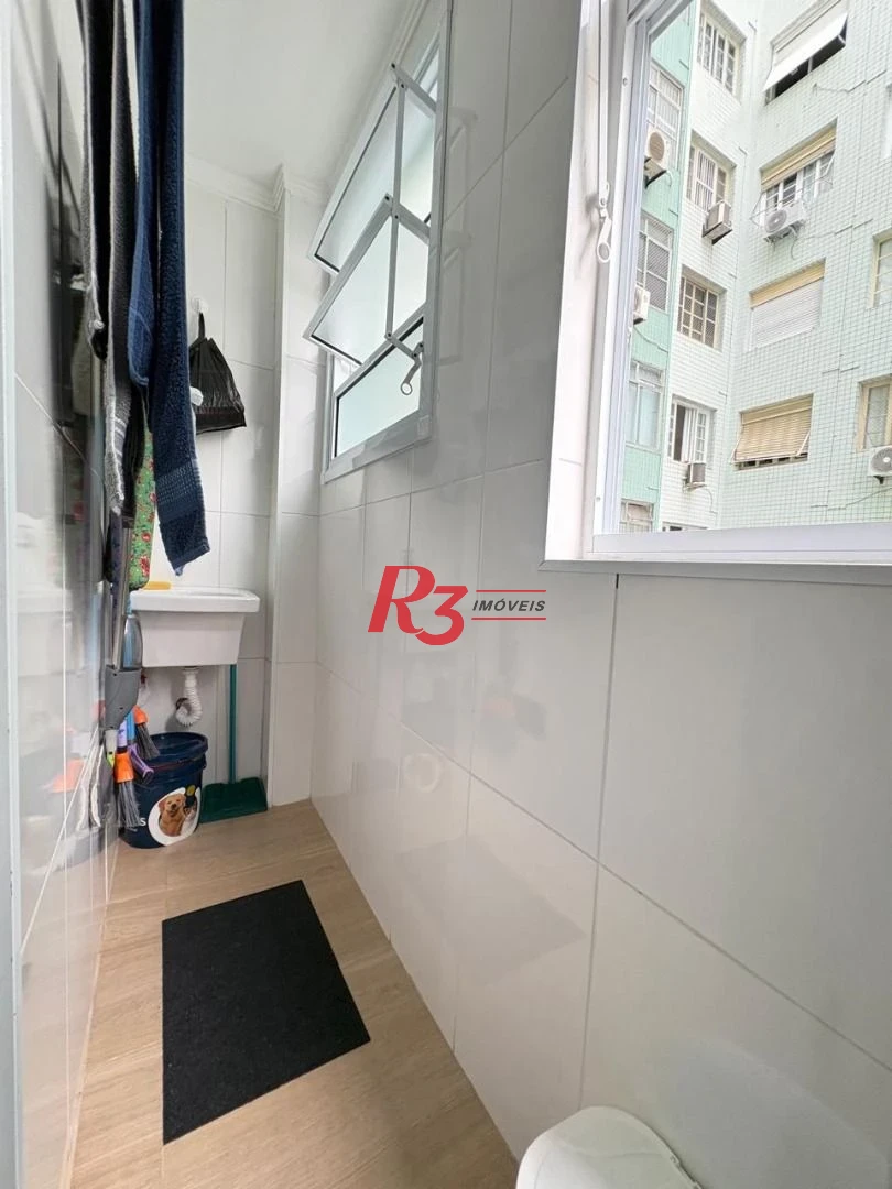 Apartamento à venda, 48 m² por R$ 427.000,00 - José Menino - Santos/SP