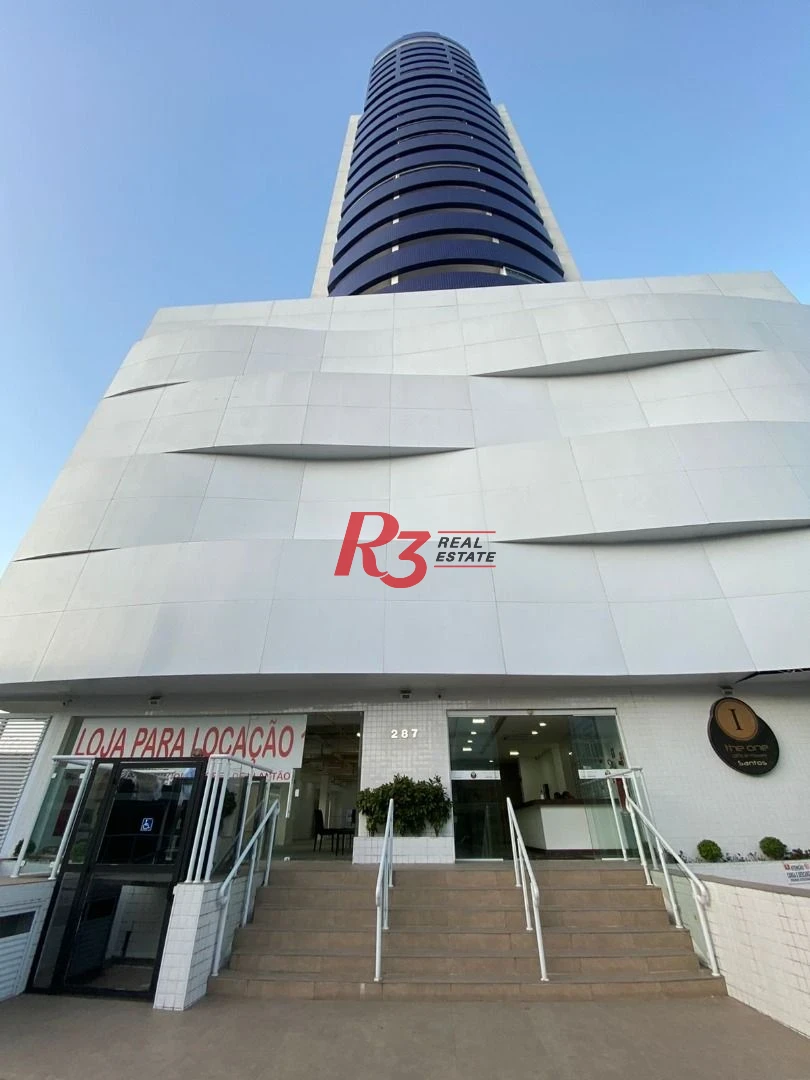 Loja, 172 m² - venda por R$ 1.700.500,00 ou aluguel por R$ 16.060,00/mês - Ponta da Praia - Santos/SP