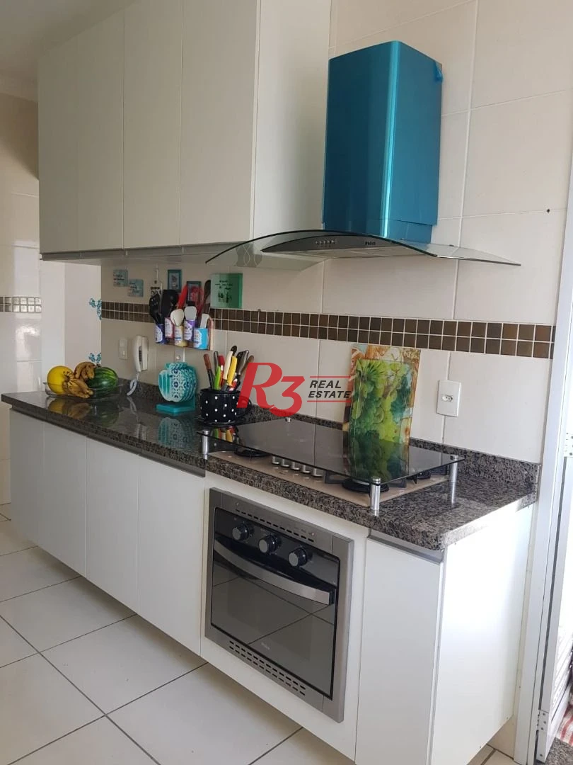Apartamento com 3 dormitórios à venda, 111 m² por R$ 850.000,00 - Canto do Forte - Praia Grande/SP