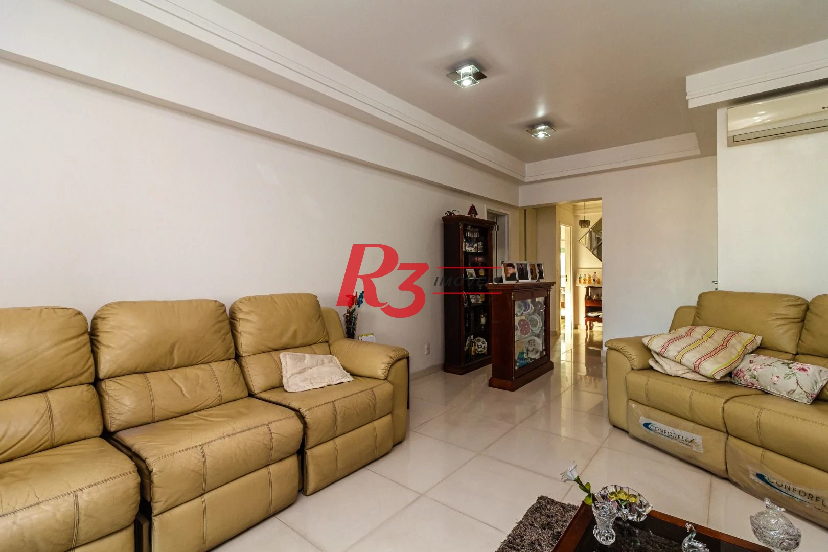Apartamento com 2 dormitórios para alugar, 128 m² por R$ 12.000,00/mês - Aparecida - Santos/SP