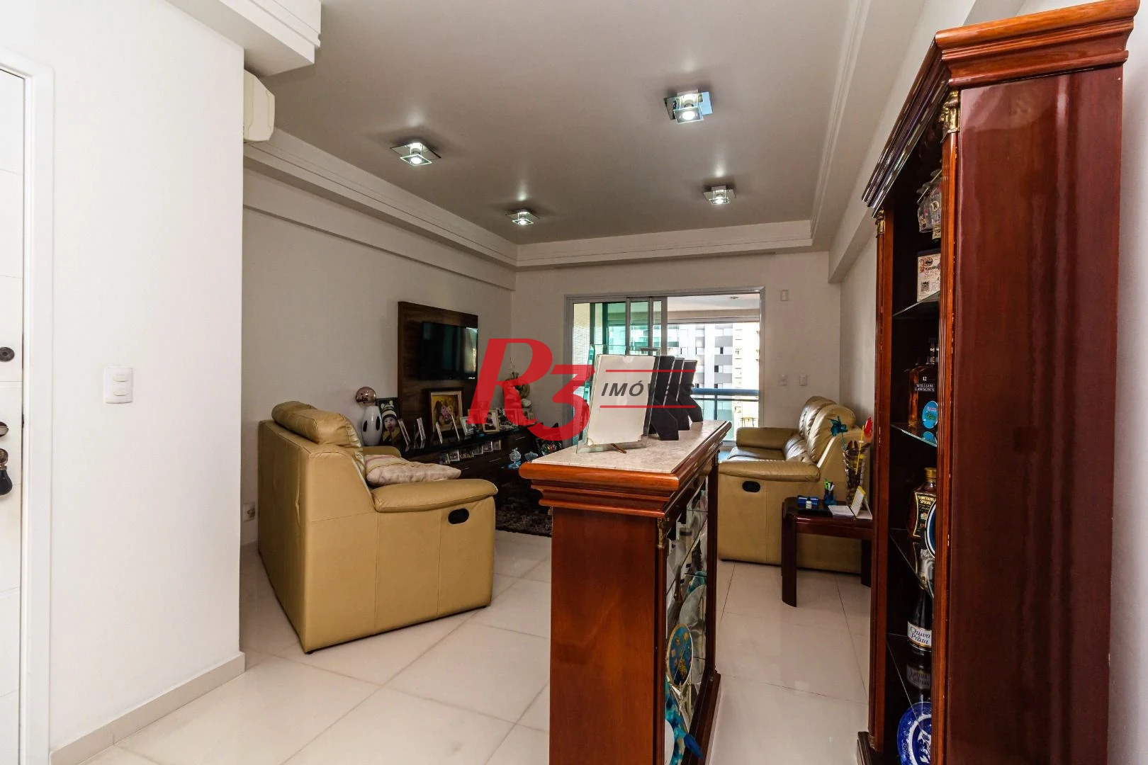 Apartamento com 2 dormitórios para alugar, 128 m² por R$ 12.000,00/mês - Aparecida - Santos/SP