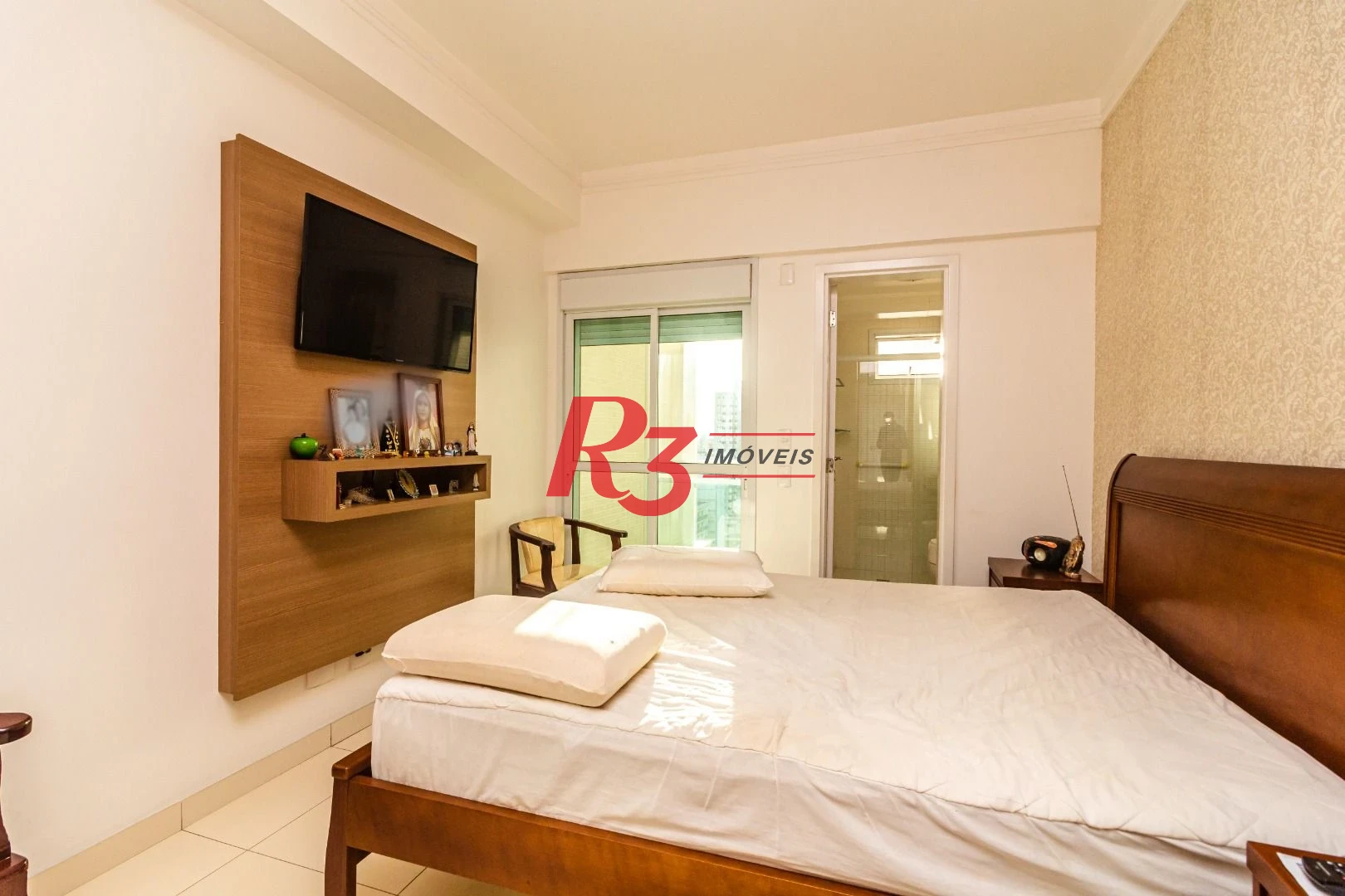 Apartamento com 2 dormitórios para alugar, 128 m² por R$ 12.000,00/mês - Aparecida - Santos/SP