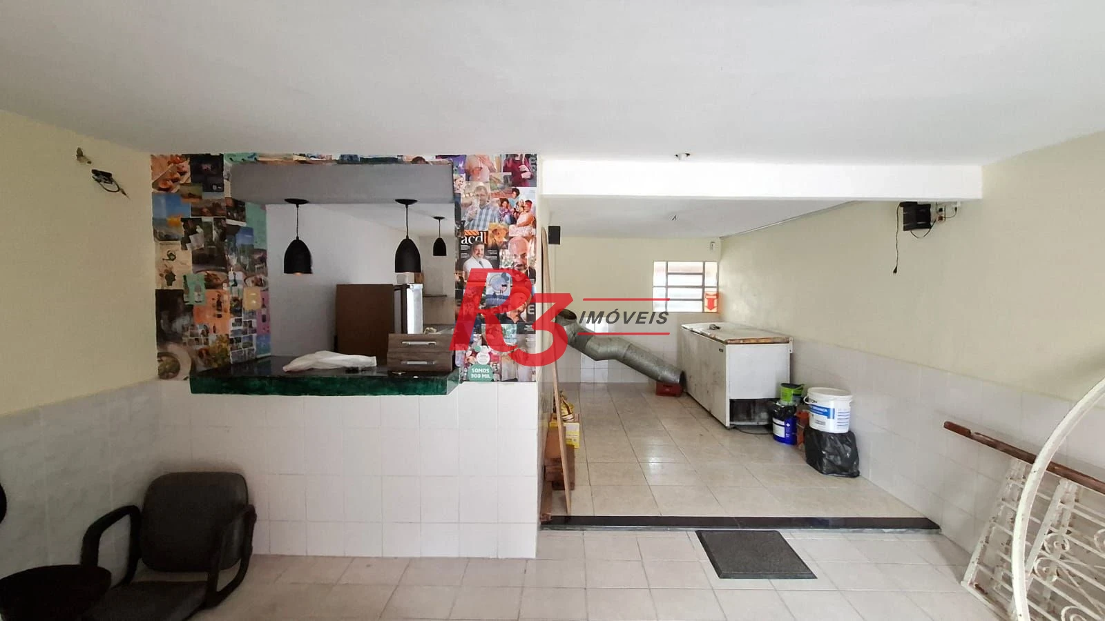 Sobrado com 2 dormitórios para alugar, 250 m² por R$ 5.500,00/mês - Pompéia - Santos/SP