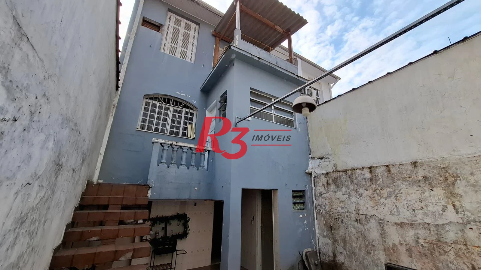 Sobrado com 2 dormitórios para alugar, 250 m² por R$ 5.500,00/mês - Pompéia - Santos/SP