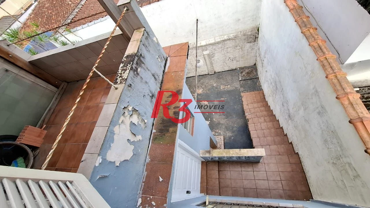 Sobrado com 2 dormitórios para alugar, 250 m² por R$ 5.500,00/mês - Pompéia - Santos/SP