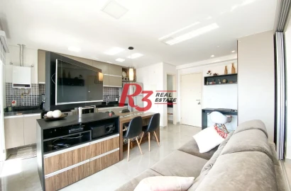 Studio à venda, 57 m² por R$ 1.090.000,00 - Gonzaga - Santos/SP