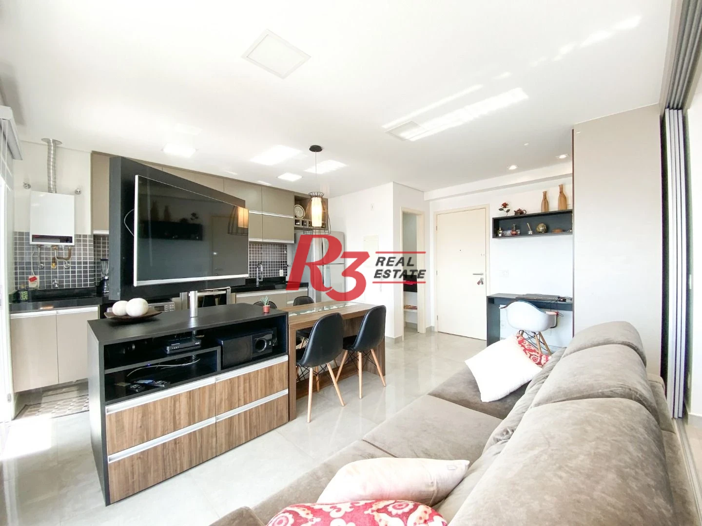 Studio à venda, 57 m² por R$ 1.090.000,00 - Gonzaga - Santos/SP