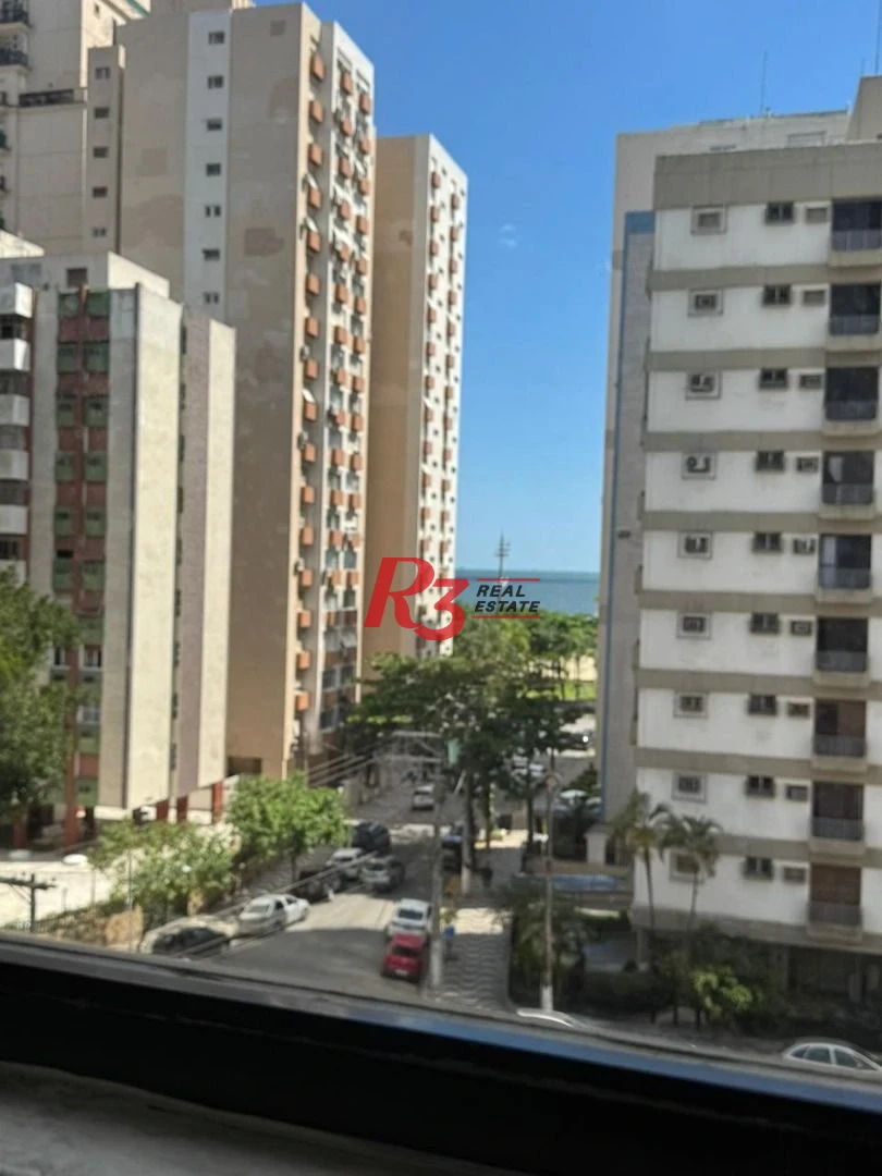 Kitnet com 1 dormitório à venda, 40 m² por R$ 375.000,00 - Gonzaga - Santos/SP