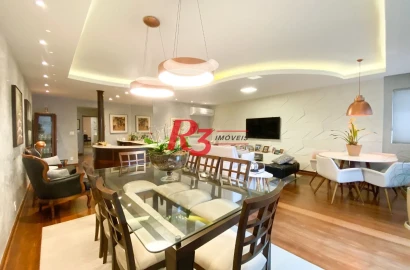 Apartamento à venda, 186 m² por R$ 1.300.000,00 - Embaré - Santos/SP