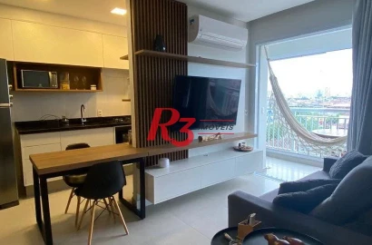 Apartamento à venda, 50 m² por R$ 430.000,00 - Vila Matias - Santos/SP