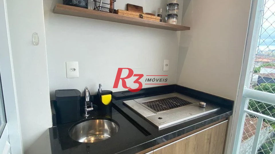 Apartamento à venda, 50 m² por R$ 430.000,00 - Vila Matias - Santos/SP