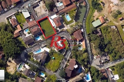 Terreno à venda, 700 m² por R$ 850.000,00 - Morro de Nova Cintra - Santos/SP