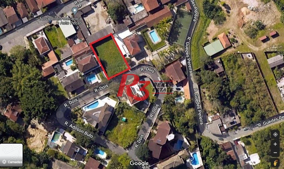 Terreno à venda, 700 m² por R$ 850.000,00 - Morro de Nova Cintra - Santos/SP