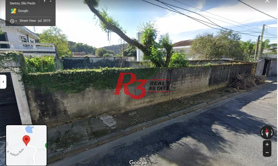 Terreno à venda, 700 m² por R$ 850.000,00 - Morro de Nova Cintra - Santos/SP