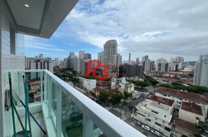 Apartamento à venda, 53 m² por R$ 720.000,00 - Embaré - Santos/SP