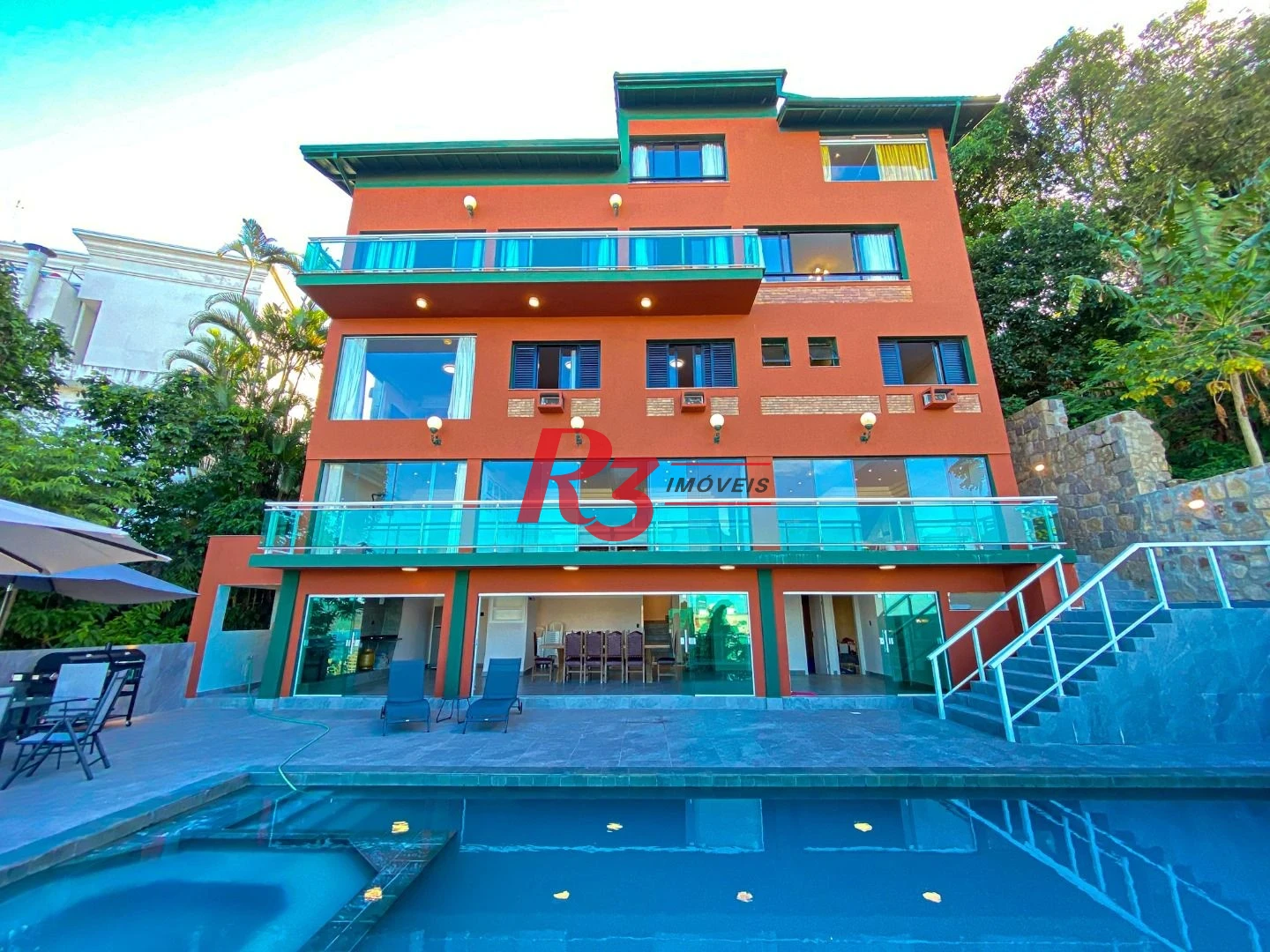 Casa à venda, 704 m² por R$ 12.000.000,00 - Morro Santa Terezinha - Santos/SP