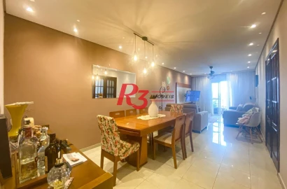 Apartamento à venda, 98 m² por R$ 570.000,00 - Marapé - Santos/SP