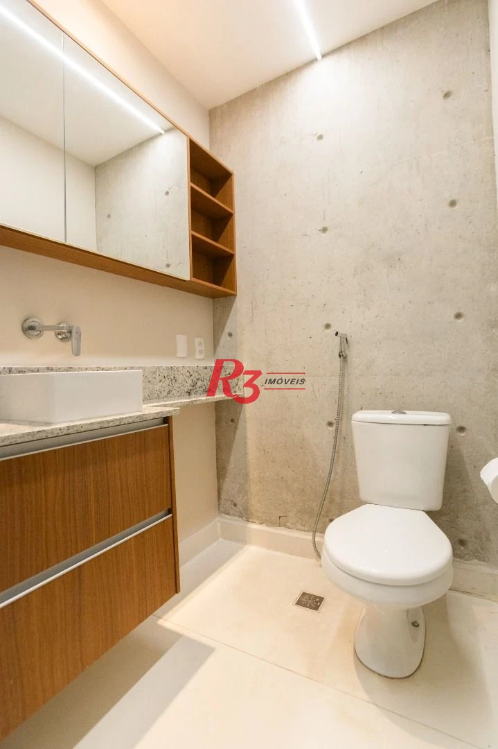 Apartamento com 2 dormitórios à venda, 70 m² por R$ 997.000,00 - Embaré - Santos/SP