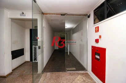 Sala comercial no Centro de Santos