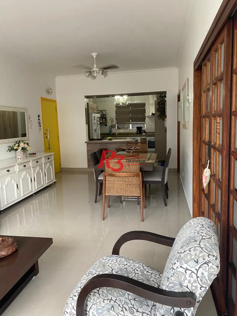 Apartamento com 3 dormitórios à venda, 140 m² por R$ 1.150.000,00 - Boqueirão - Santos/SP