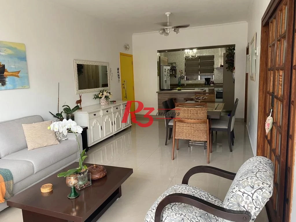 Apartamento com 3 dormitórios à venda, 140 m² por R$ 1.150.000,00 - Boqueirão - Santos/SP