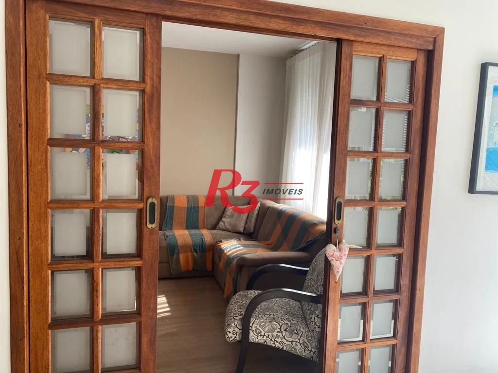 Apartamento com 3 dormitórios à venda, 140 m² por R$ 1.150.000,00 - Boqueirão - Santos/SP