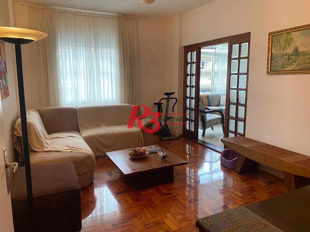 Apartamento com 3 dormitórios à venda, 140 m² por R$ 1.150.000,00 - Boqueirão - Santos/SP