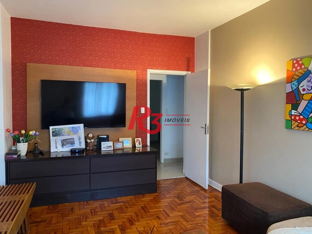 Apartamento com 3 dormitórios à venda, 140 m² por R$ 1.150.000,00 - Boqueirão - Santos/SP