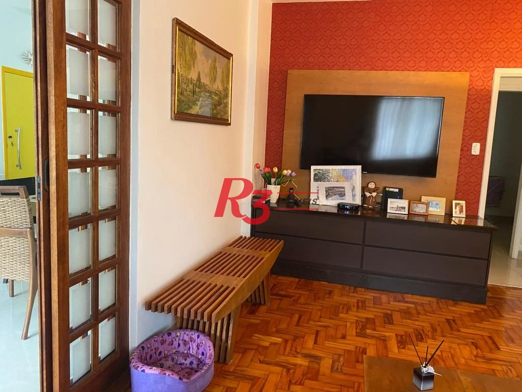Apartamento com 3 dormitórios à venda, 140 m² por R$ 1.150.000,00 - Boqueirão - Santos/SP