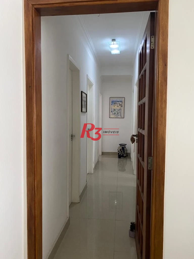 Apartamento com 3 dormitórios à venda, 140 m² por R$ 1.150.000,00 - Boqueirão - Santos/SP