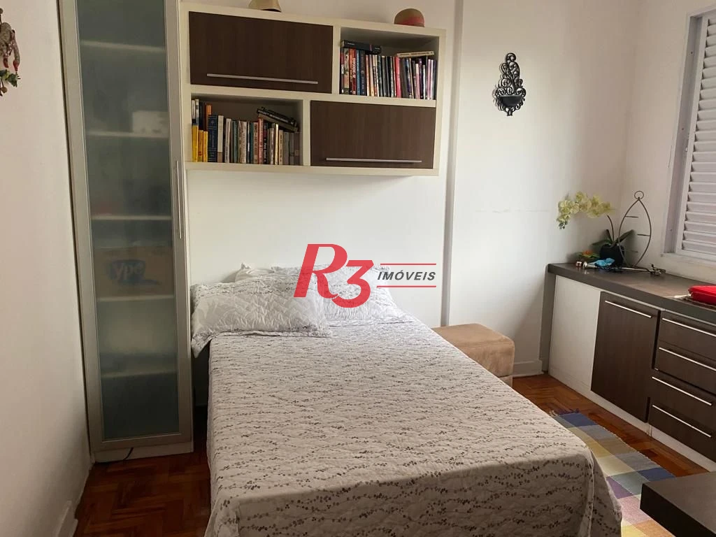 Apartamento com 3 dormitórios à venda, 140 m² por R$ 1.150.000,00 - Boqueirão - Santos/SP